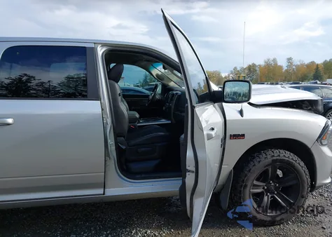 2017 Ram 1500 Night 4X4 5'7 Box from USA, damaged, VIN 1C6RR7MT4HS617399